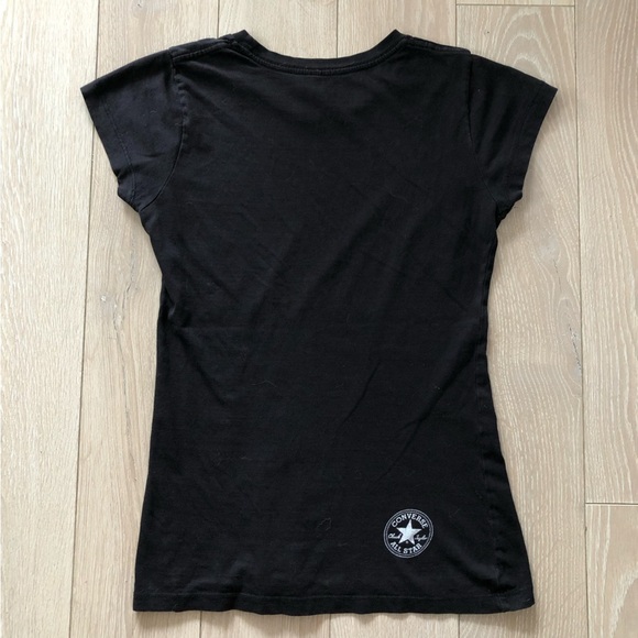 Chuck Taylor Converse T Shirt in Black Size S - Picture 3 of 9